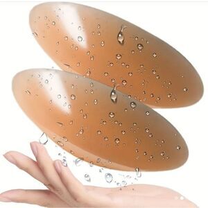 Silicone Nipple Covers Strapless Invisible Self-adhesive Breast Lift Pasties 2pc